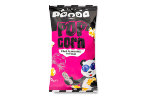 Попкорн з смаком крабів 70г Панда