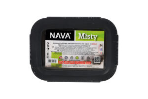 Контейнер пищевой металл с пластиковой крышкой 600мл №10-002-101 Misty Nava 1шт