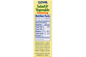 Goya Salad & Vegetable Seasoning