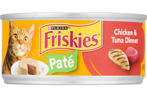 Purina Friskies Pate Chicken & Tuna Dinner
