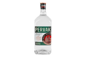 Водка 1л 40% особая Домашний ржаной Pervak бут
