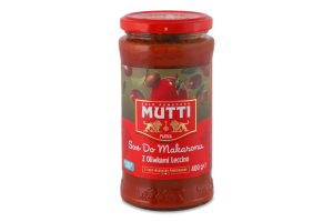 Соус томатний з оливками пастеризований Mutti с/б 400г