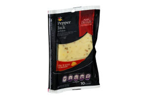 Ahold Cheese Slices Pepper Jack - 10 Slices