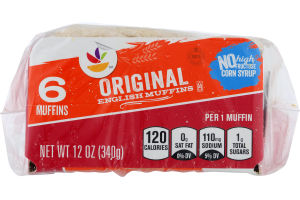 Ahold Original English Muffins - 6 CT