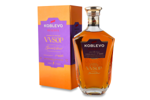 Коньяк 0.5л 40% ординарный 5 звезд VVSOP Reserve Koblevo к/у
