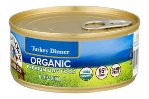 Newman's Own Organics Turkey Dinner Organic Premium Dog Food