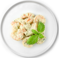 Креветка у соусі Тартар