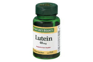 Nature's Bounty Lutein Rapid Release Softgels - 30 CT