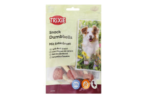 Лакомства для собак Duck Bites Trixie д/п 80г