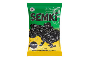 Насіння соняшника смажене солоне Semki м/у 100г