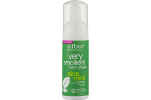 Alba Botanica Very Emollient Foam Shave Aloe Mint
