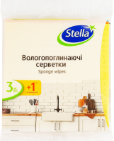 Серветки вологопоглинаючі 15.5х15.5см Stella 4шт