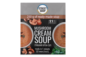 Крем-суп грибной Street Soup м/у 40г