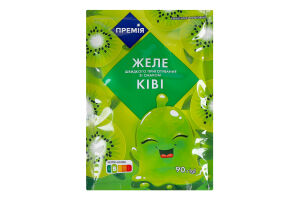 Желе быстрого приготовления со вкусом киви Премія м/у 90г