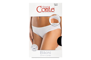 Трусы женские Conte elegant Basic Collection №LB2001 98/M black