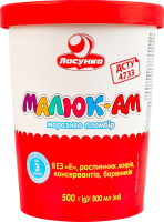 Мороженое 15% пломбир Малыш-Ам Ласунка ведро 500г