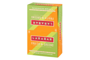 Larabar Fruits + Greens Pineapple Kale Cashew - 15 CT