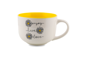 Чашка Ромашки 500мл кераміка