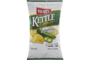 Herr's Kettle Cooked Potato Chips Jalapeno