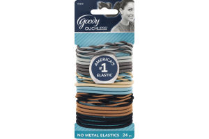 Goody Ouchless No Metal Elastics - 24 CT