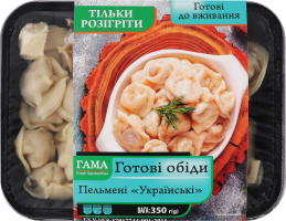 Пельмені Українські Гама Fresh Sandwiches лоток 350г