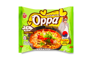Лапша быстрого приготовления со вкусом говядины Oppa Otoki м/у 65г