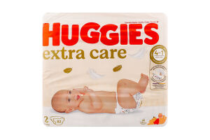 Підгузники для дітей 4-6кг 2 Elite Soft Huggies 82шт