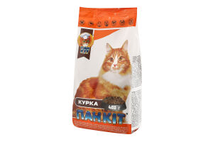 Корм сухий для котів Курка Пан Кот м/у 400г