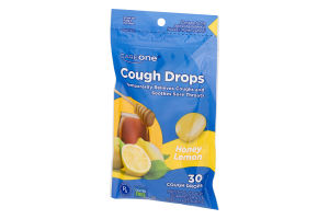 CareOne Cough Drops Honey Lemon - 30 CT
