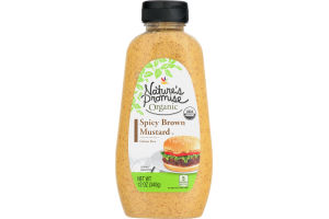 Nature's Promise Organic Spicy Brown Mustard