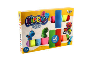 Пластилін повітряний Еір клай 16шт Данко Тойс