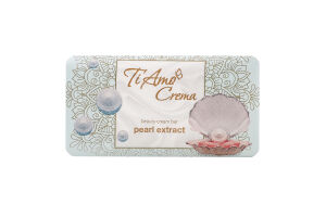 Крем-мило з екстрактом перлин 125г Ti Amo Crema