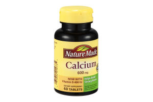 Nature Made Calcium 600mg - 60 CT