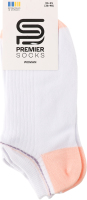 Шкарпетки жіночі в смужки занижені р.23-25 14В35/3 Premier Socks