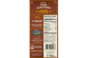 Lundberg Thin Stackers 5 Grain Rice Cakes - 24 CT
