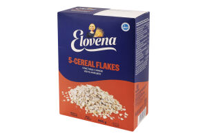 Хлопья из цельного зерна 5 злаков Elovena к/у 600г