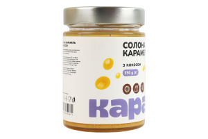 Карамель соленая с кокосом Том с/б 330г
