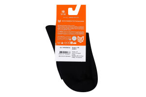 Шкарпетки дитячі MovementStandard №MS M0401S 00 27-29 чорний