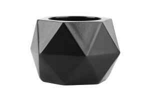 Свічник MBM My Home геометричний чорний SK-36