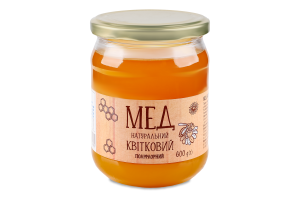 Мед квітковий 600 г
