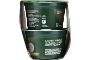 Dannon Activia Nonfat Greek Probiotic Yogurt with Bifidus Vanilla - 4 PK