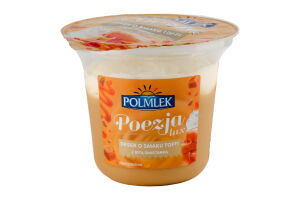 Десерт Polmlek молочний тофі та збиті вершки