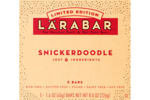 Larabar Snickerdoodle - 5 CT