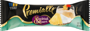 Сирок глазурований 23% Кокос-ананас з ароматом коктейль Піна колада Cocktail&Dessert Premialle м/у 36г