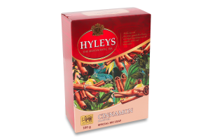 Чай черный цейлонский байховый цельнолистовой с добавлением растительного сырья Корица Hyleys к/у 100г