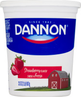 Dannon Strawberry Nonfat Yogurt