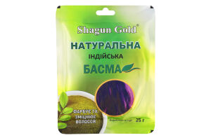 Басма д/волосся Індійська 25г Шагун Голд