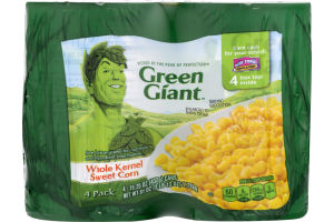 Green Giant Whole Kernel Sweet Corn - 4 PK