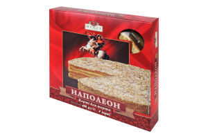 Коржі для торта листкові випечені Наполеон Merci Cake к/у 400г