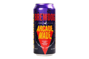 Пиво BrewDog Arcade Made світле н/ф з/б